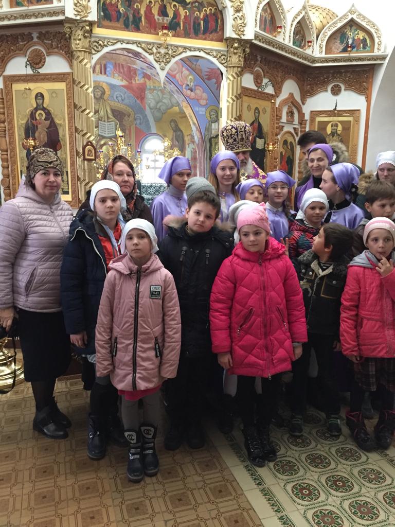 школьники в паломническую поездку в ст.Петропавловскую Курганинского района